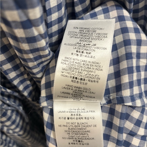 Doen Emmaretta Dress in Blue Gingham - Picture 6 of 6